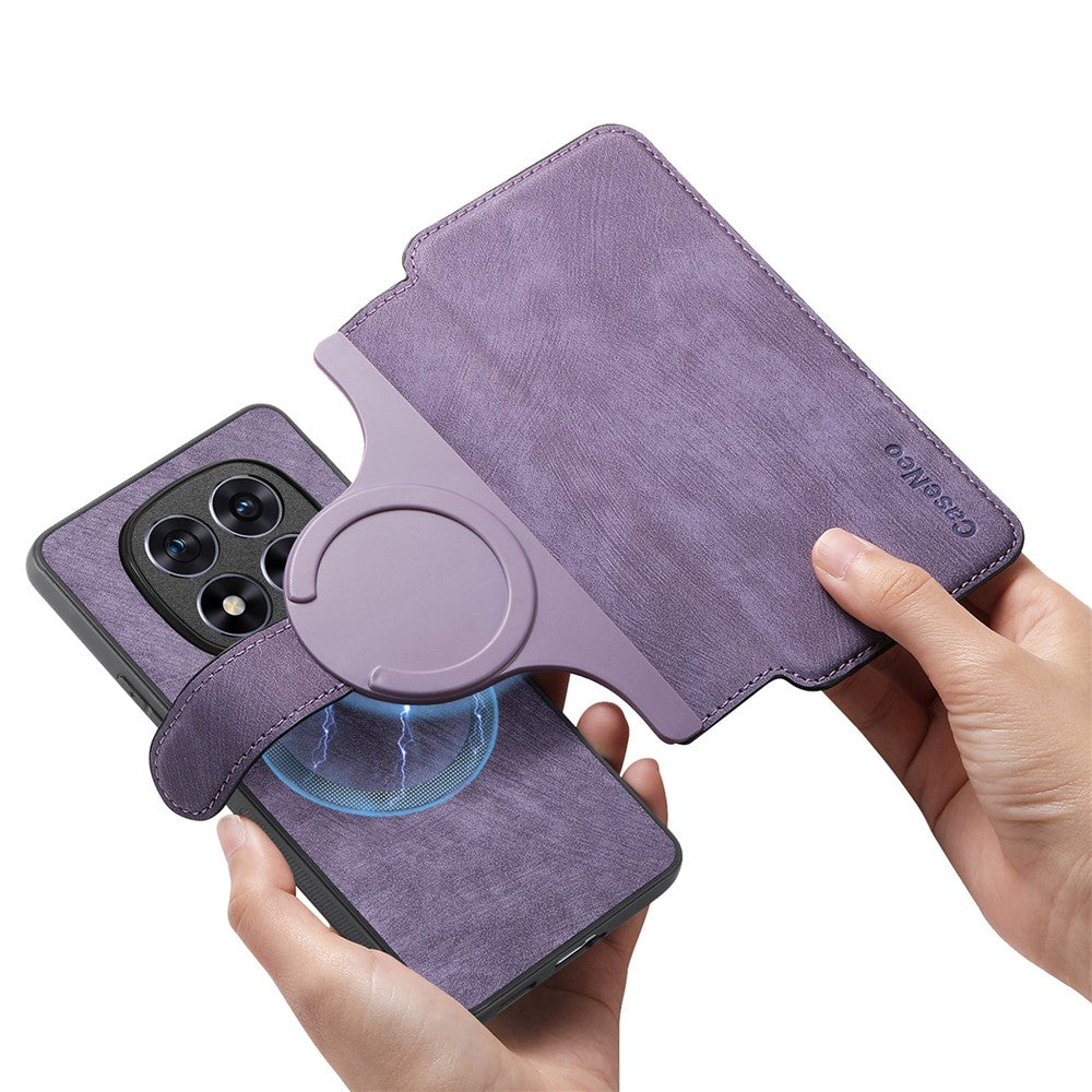 CASENEO For Xiaomi Redmi Note 14 Pro 4G Magnetic Case  Detachable Leather Phone Wallet Cover