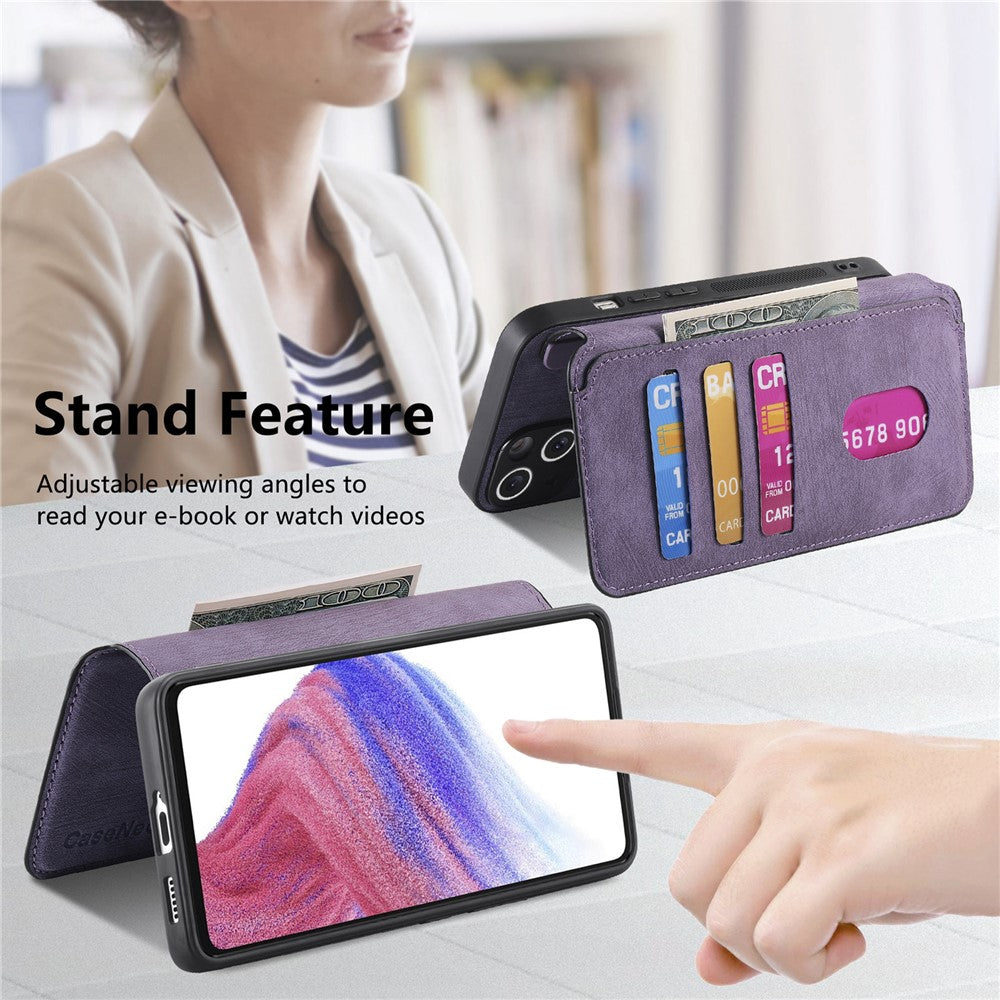 CASENEO For Xiaomi Redmi Note 14 Pro 4G Magnetic Case  Detachable Leather Phone Wallet Cover