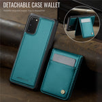 JEEHOOD For Samsung Galaxy S20 5G Leather Back Cover Magnetic Case  J06 Phone Case with Card Bag RFID Blocking