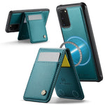 JEEHOOD For Samsung Galaxy S20 5G Leather Back Cover Magnetic Case  J06 Phone Case with Card Bag RFID Blocking
