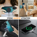 JEEHOOD For Samsung Galaxy S20 Plus 5G Leather Back Cover Magnetic Case  J06 Phone Case with Card Bag RFID Blocking