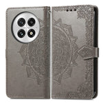 Til OnePlus 13 Pung Etui Mandala Blomst Læder Telefoncover Stand