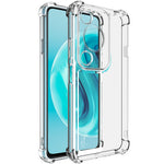 IMAK UX-4-seriens mobilskal för Huawei nova Y72 4G / Enjoy 70 / Enjoy 70S, rak ram, fyra hörn, stötsäkert, genomskinligt TPU-skal