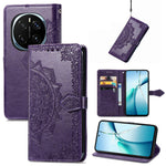 For Honor Magic7 5G Wallet Case Mandala Flower Leather Phone Cover Stand