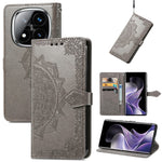 For Xiaomi Redmi Note 14 Pro 4G Wallet Case Mandala Flower Leather Phone Cover Stand