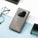 For Xiaomi Redmi Note 14 Pro 4G Wallet Case Mandala Flower Leather Phone Cover Stand