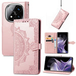 For Xiaomi Redmi Note 14 Pro 4G Wallet Case Mandala Flower Leather Phone Cover Stand