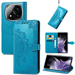For Xiaomi Redmi Note 14 Pro 5G Wallet Case Mandala Flower Leather Phone Cover Stand