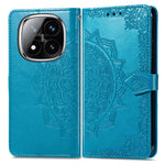 For Xiaomi Redmi Note 14 Pro 5G Wallet Case Mandala Flower Leather Phone Cover Stand