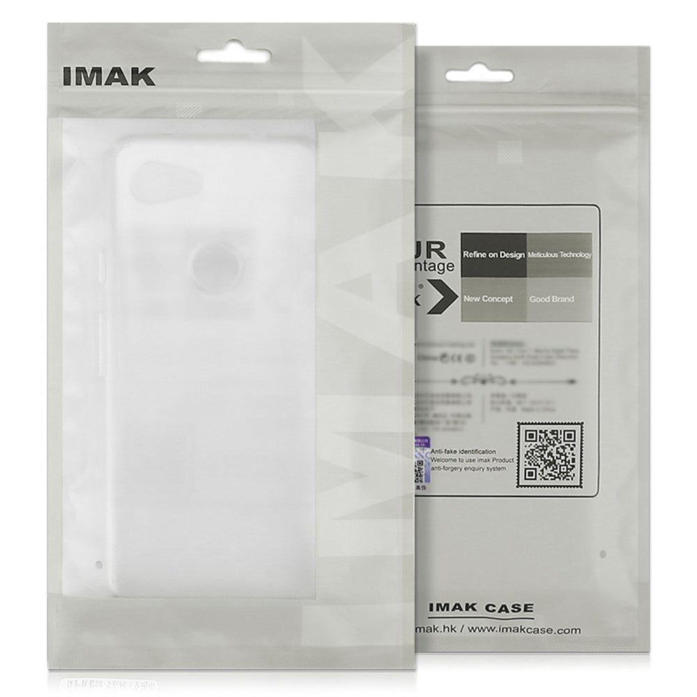 IMAK UX-5 Series Phone Cover for Asus Zenfone 12 Ultra 5G Case Shockproof TPU Clear Slim Back Shell