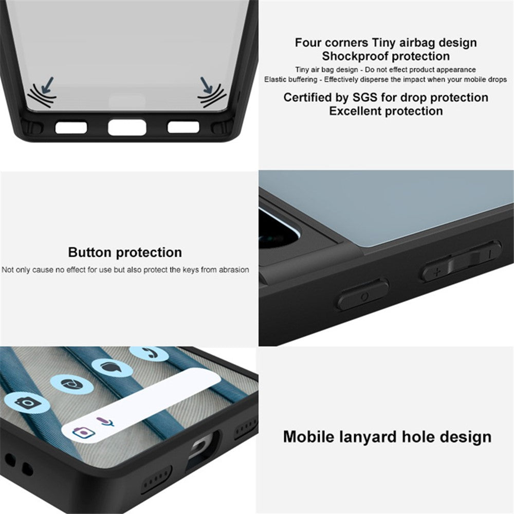 IMAK UX-9B Series For Xiaomi 15 Ultra Case Tiny Airbag PC TPU Matte Phone Cover