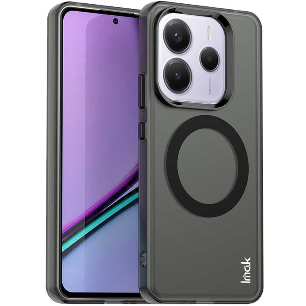 IMAK For Xiaomi Poco M7 Pro 5G / Redmi Note 14 5G Case Magnetic Case PC + TPU Protective Phone Back Cover