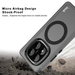 IMAK For Xiaomi Redmi Note 14 Pro+ 5G Magnetic Case PC + TPU Protective Phone Back Cover