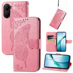For Xiaomi Redmi Turbo 4 5G / Xiaomi Poco X7 Pro 5G Case with Strap Butterfly Pattern PU Leather Wallet Phone Cover