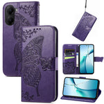 For Xiaomi Redmi Turbo 4 5G / Xiaomi Poco X7 Pro 5G Case with Strap Butterfly Pattern PU Leather Wallet Phone Cover