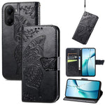 For Xiaomi Redmi Turbo 4 5G / Xiaomi Poco X7 Pro 5G Case with Strap Butterfly Pattern PU Leather Wallet Phone Cover