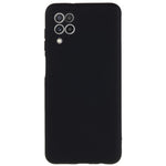 2,0 mm tykt buet kant TPU-cover til Samsung Galaxy A22 4G (EU-version), stødsikkert telefoncover med flydende silikone tekstur