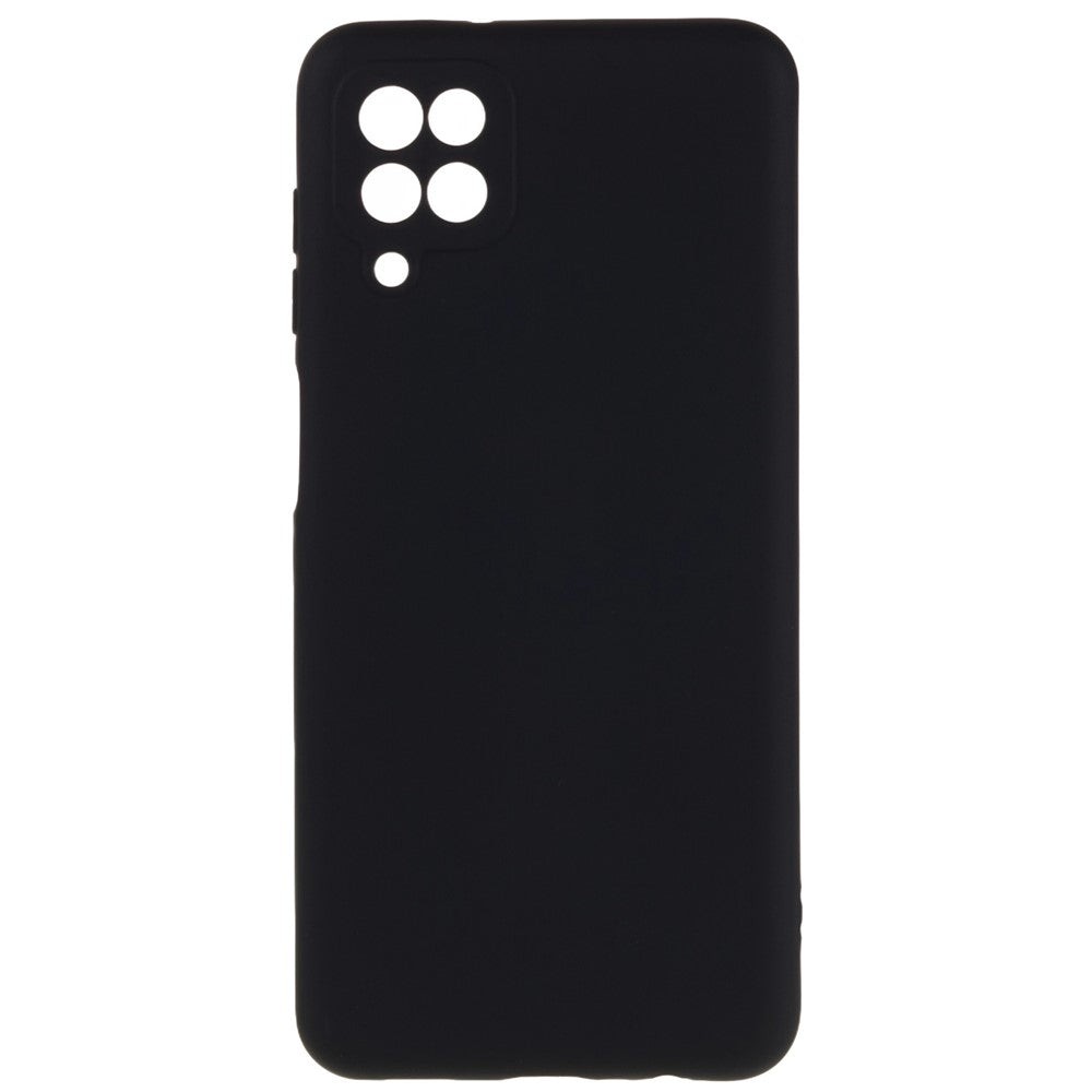 2,0 mm tykt buet kant TPU-cover til Samsung Galaxy A22 4G (EU-version), stødsikkert telefoncover med flydende silikone tekstur