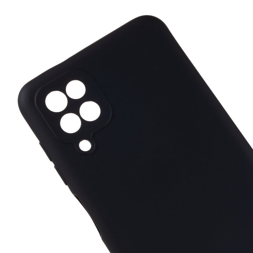 2,0 mm tykt buet kant TPU-cover til Samsung Galaxy A22 4G (EU-version), stødsikkert telefoncover med flydende silikone tekstur