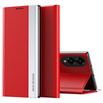 For Samsung Galaxy S25 Edge Case Antidrop Leather Phone Cover with Stand