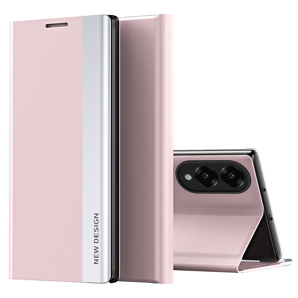 For Samsung Galaxy S25 Edge Case Antidrop Leather Phone Cover with Stand