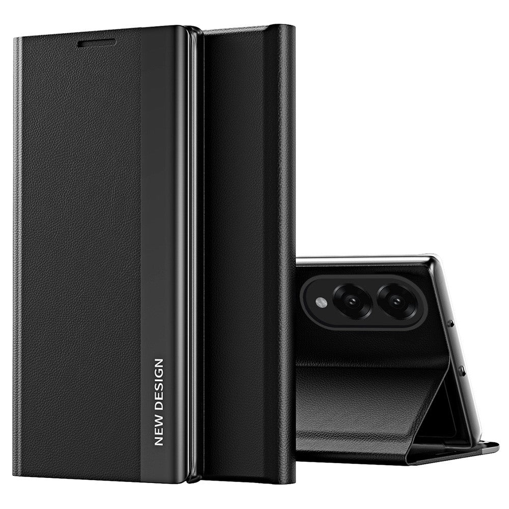 For Samsung Galaxy S25 Edge Case Antidrop Leather Phone Cover with Stand