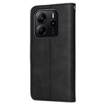 For Xiaomi Redmi Note 14 4G (164.84mm) Case Wallet PU Leather Folio Flip Phone Cover