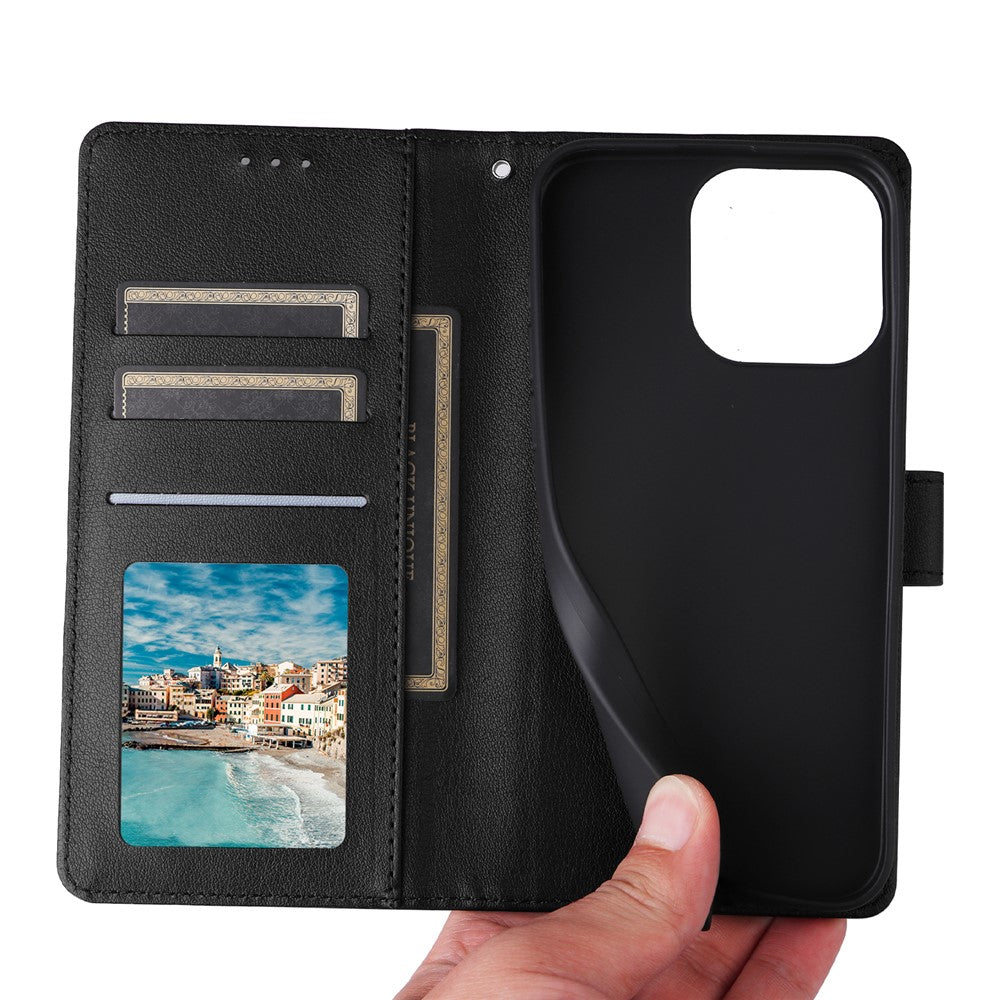 For Xiaomi Redmi Note 14 4G (164.84mm) Case Wallet Stand View PU Leather Phone Cover