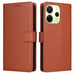 Xiaomi Redmi Note 14 4G (164.84mm) Plånboksfodral med stativ, PU-läder, mobilskal