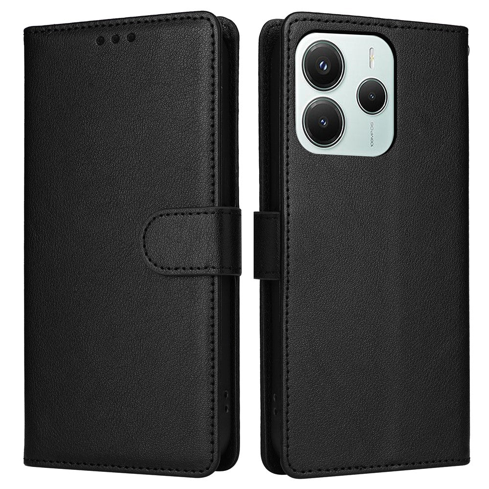 For Xiaomi Redmi Note 14 5G / Poco M7 Pro 5G Case Wallet Stand View PU Leather Phone Cover