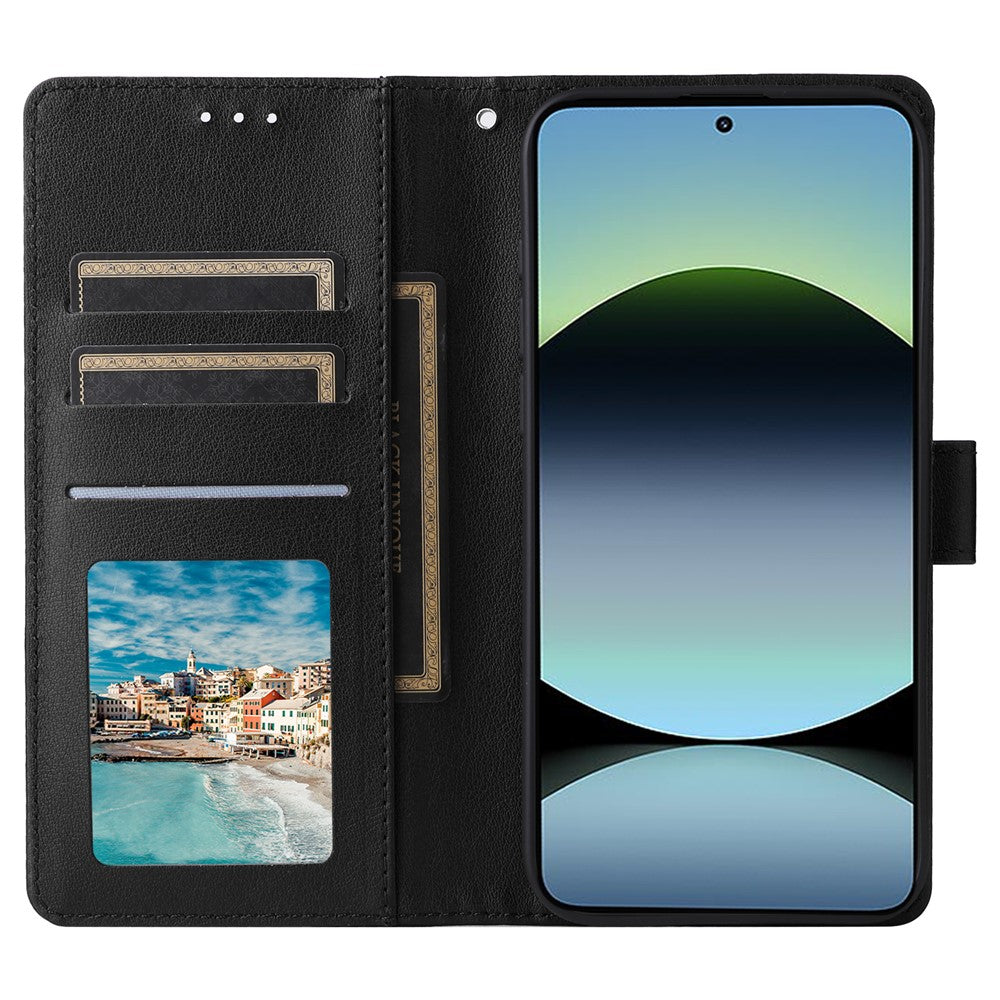 For Xiaomi Redmi Note 14 5G / Poco M7 Pro 5G Case Wallet Stand View PU Leather Phone Cover