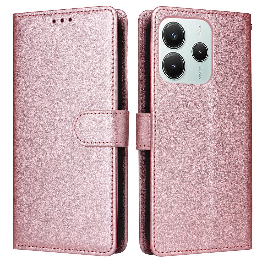 For Xiaomi Redmi Note 14 5G / Poco M7 Pro 5G Case Wallet Stand View PU Leather Phone Cover