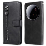 For Xiaomi 15 Ultra Case Zipper Wallet Calf Texture PU Leather Phone Cover