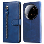 For Xiaomi 15 Ultra Case Zipper Wallet Calf Texture PU Leather Phone Cover