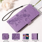 For Xiaomi 15 Ultra Case Butterfly Floral Imprint Wallet Stand Leather Phone Cover