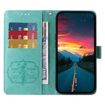 For Honor X8c 4G Case Butterfly Floral Imprint Wallet Stand Leather Phone Cover