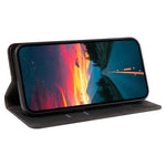 BETOPNICE 003 For Honor X8c 4G Case Magnetic Closure RFID Blocking Wallet Stand Leather Phone Cover