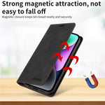 BETOPNICE 003 For Honor X8c 4G Case Magnetic Closure RFID Blocking Wallet Stand Leather Phone Cover