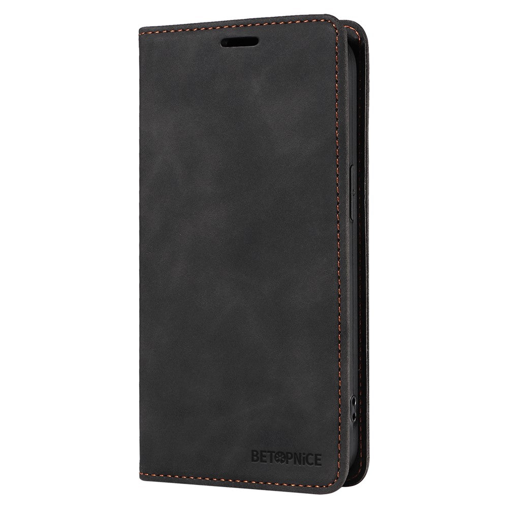 BETOPNICE 003 For Honor X8c 4G Case Magnetic Closure RFID Blocking Wallet Stand Leather Phone Cover