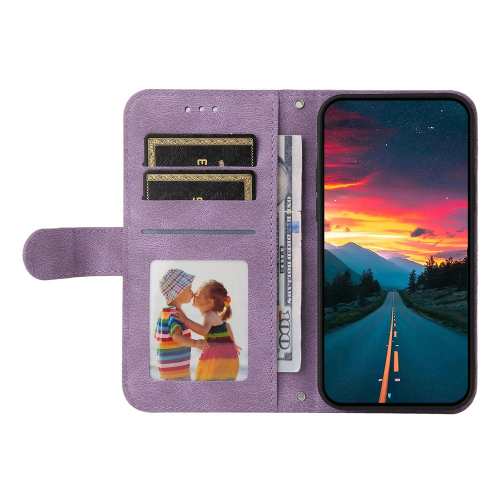 For Xiaomi Redmi Note 14 4G (164.84mm) Leather Wallet Cases Skin Touch Phone Cover Stand with Strap
