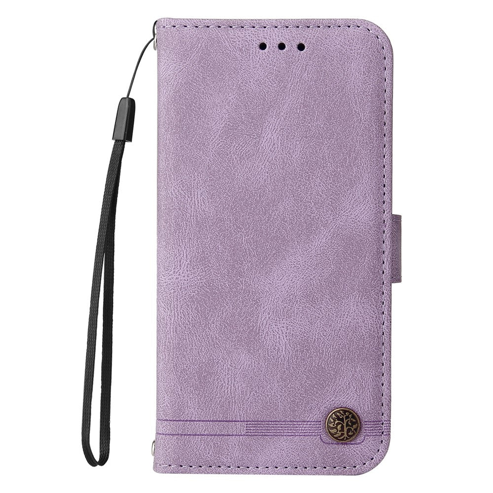 For Xiaomi Redmi Note 14 4G (164.84mm) Leather Wallet Cases Skin Touch Phone Cover Stand with Strap