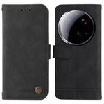 Xiaomi 15 Ultra Läderplånboksfodral Skin Touch mobilfodral Stativ med Rem