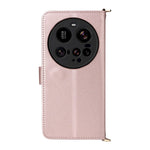 For Xiaomi 15 Ultra Wallet Case with Shoulder / Wrist Strap Leather Phone Cover Stand