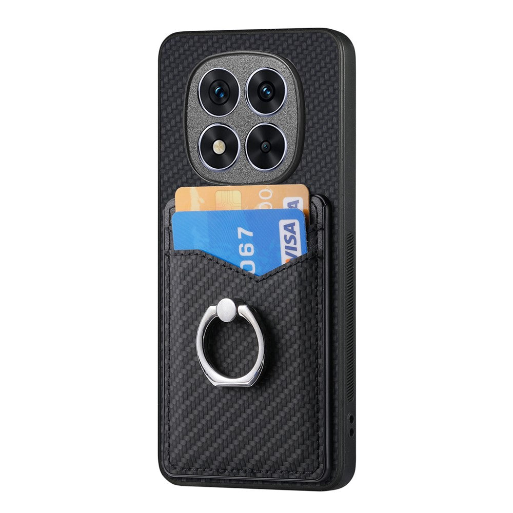 For Xiaomi Redmi Note 14 Pro+ 5G Case Card Slots Ring Holder Kickstand Phone Cover