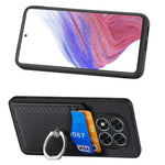 For Xiaomi Redmi Note 14 Pro+ 5G Case Card Slots Ring Holder Kickstand Phone Cover