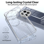 For OnePlus 13 Clear Phone Case TPU+Acrylic Shockproof Phone Back Cover