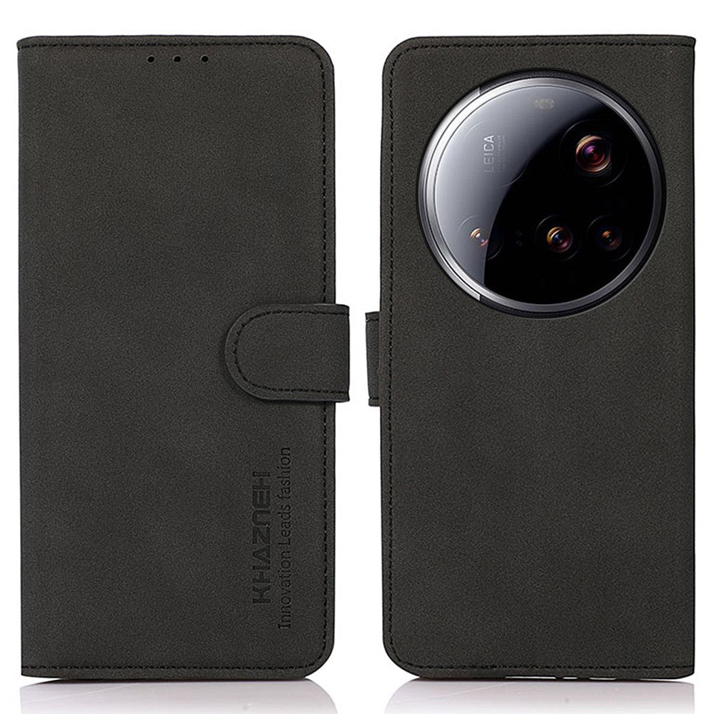 KHAZNEH For Xiaomi 15 Ultra Case PU Leather Wallet Stand Phone Cover