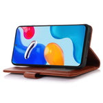 For Xiaomi 15 Ultra Case Cowhide Texture Leather Wallet Phone Cover with Stand