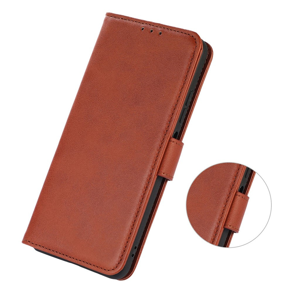 For Xiaomi 15 Ultra Case Cowhide Texture Leather Wallet Phone Cover with Stand