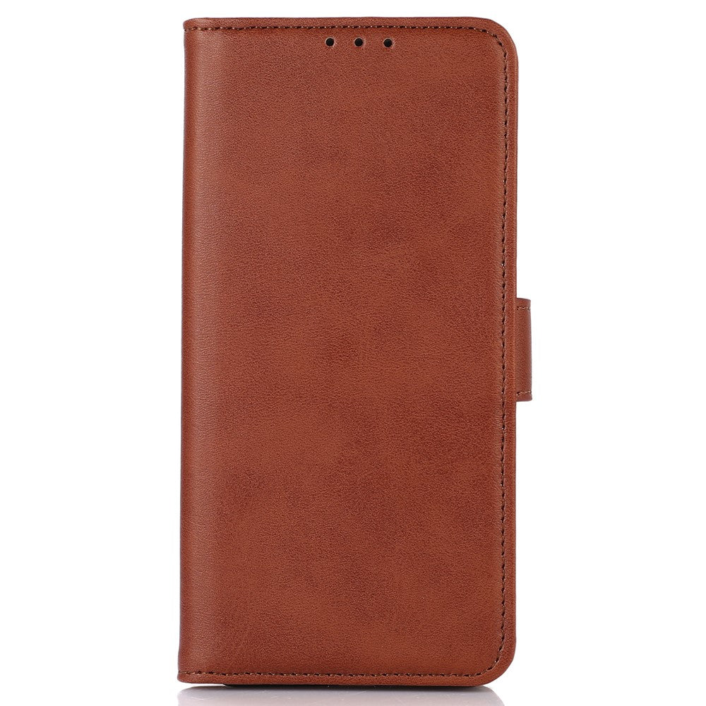 For Xiaomi 15 Ultra Case Cowhide Texture Leather Wallet Phone Cover with Stand